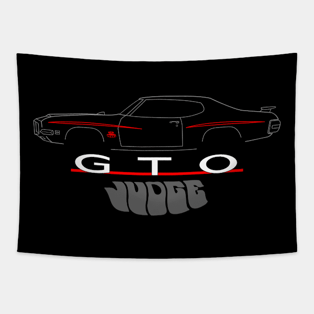 1971 GTO Judge Tapestry by earth angel