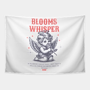 BLOOMS WHISPER Tapestry