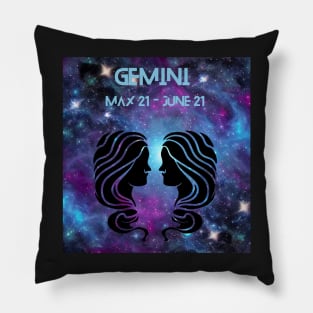 star sign Gemini Pillow