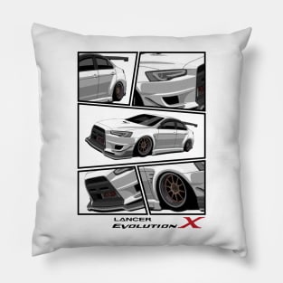 Mitsubishi Lancer EVO X Ehite, Evolution X, JDM Pillow