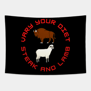 Vary Your Diet Steak And Lamb Tapestry