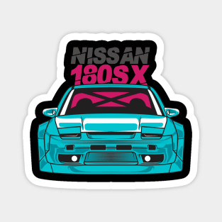 180SX (turquoise) Magnet