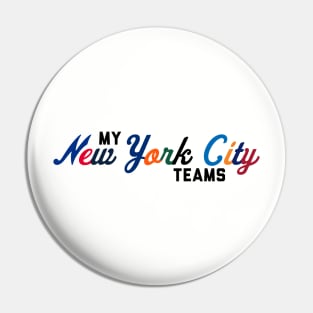 New York City Sports Pin