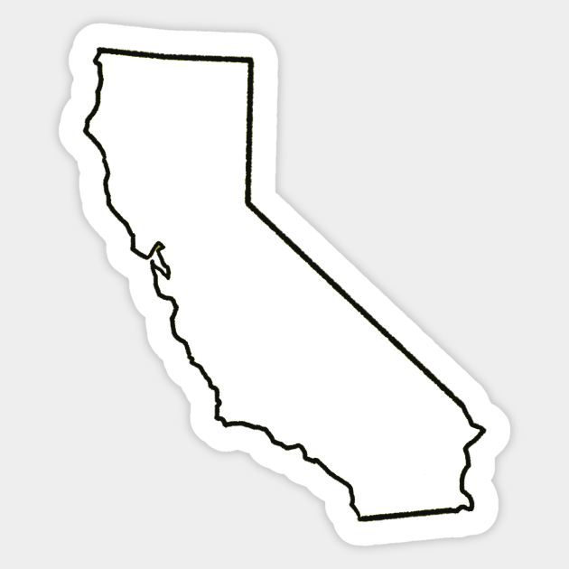 california map outline