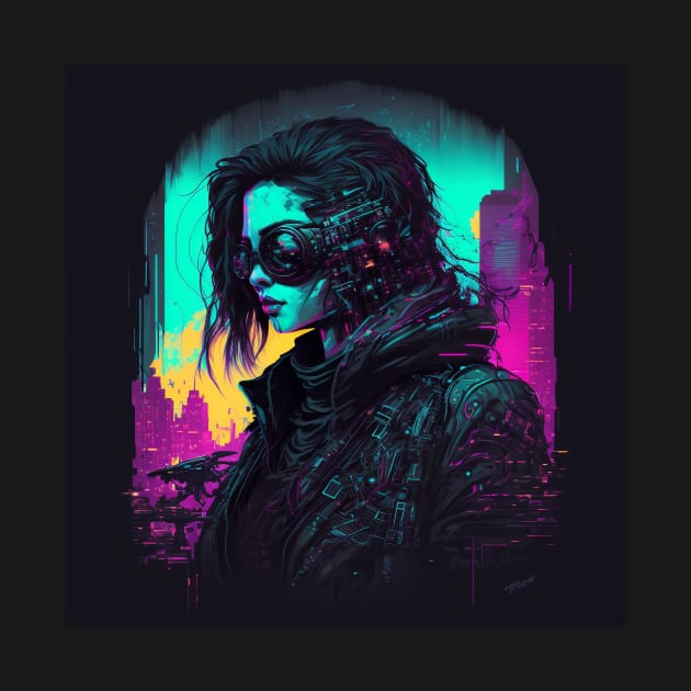 Cyberpunk Paint Style by AICreateWorlds