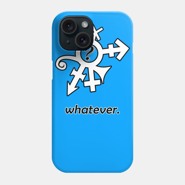 Genderqueer "Whatever" Phone Case by Taversia