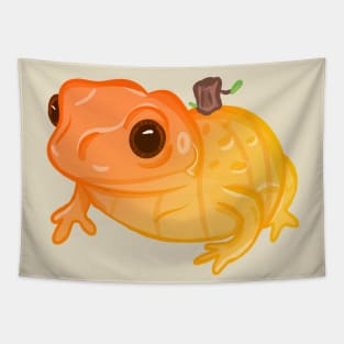 Pumpkin Frog Tapestry