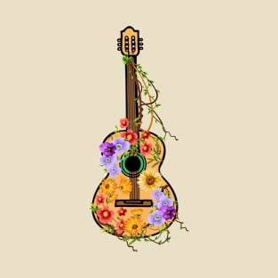 Boho Guitar T-Shirt