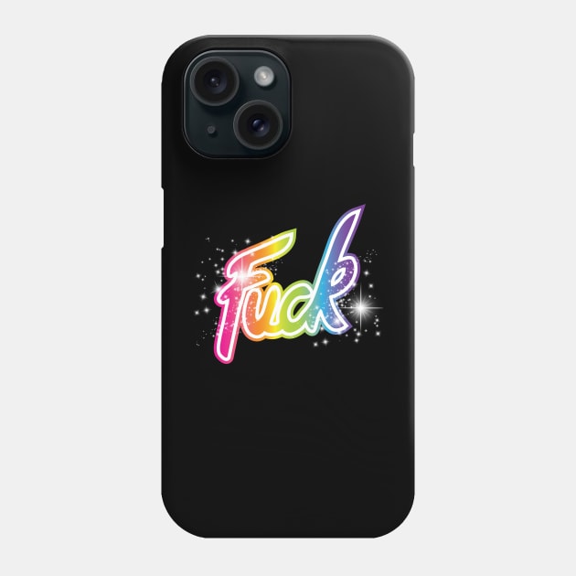 Fuck Phone Case by Tranquil Trove