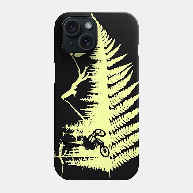 Forest Ride (small and back) Phone Case by Bongonation