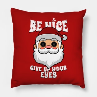 Other World Santa Claus Spooky Dark Humor Gift For Christmas Pillow