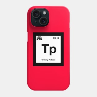 Triviality Periodically (Full Color - Black) Phone Case