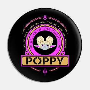 POPPY - LIMITED EDITION Pin