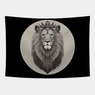 Regal Lion with Crown no.1 Tapestry