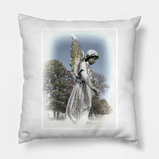 Stone Angel photograph Pillow