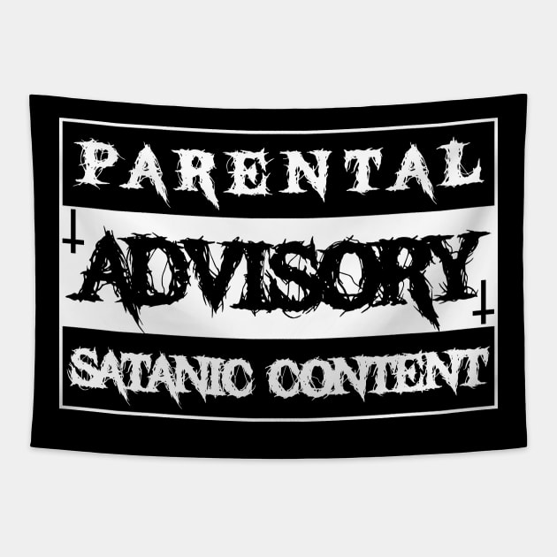 Satanic tapestry top