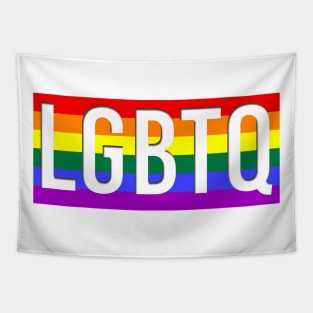 Rainbow flag LGBTQ Tapestry