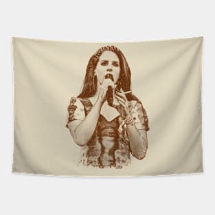 Lana Del Rey - Vintage Art Tapestry