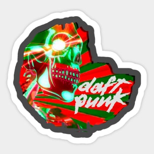 Daft Punk Album Cover Stickers 2x2, 2.5x2.5, 3x3 Individual or