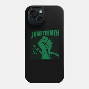 Juneteenth Fist and Chains Phone Case