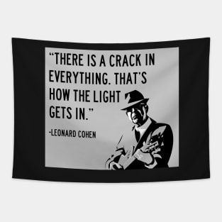 Leonard Cohen There Is A Crack In Everything Tapestry