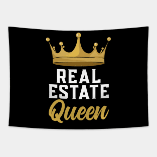 Real Estate Queen Realtor Tapestry