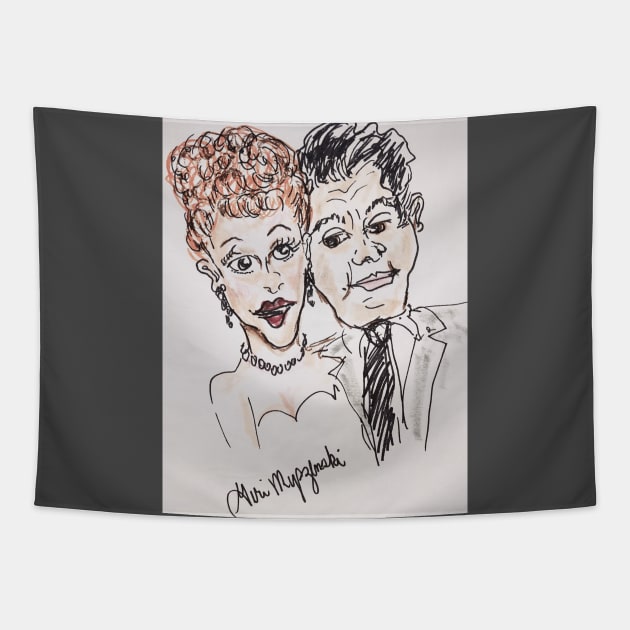 I Love Lucy Tapestry by TheArtQueenOfMichigan 