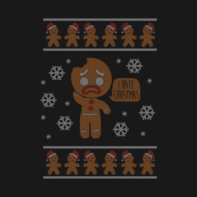 I hate christmas (ugly sweater) by Melonseta