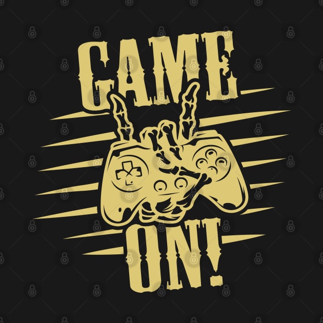 Game On gold text version by G! Zone