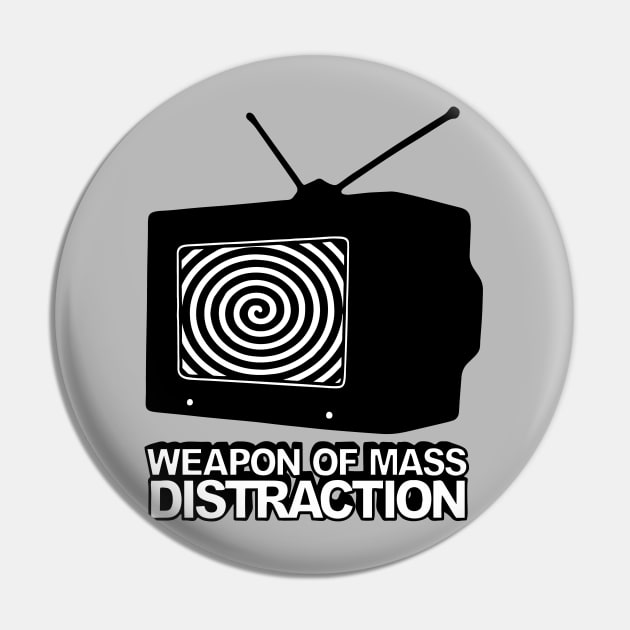 Weapon Of Mass Distraction Pin by CultureClashClothing