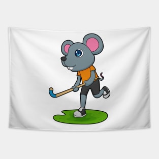 Mouse Hockey Hockey stick Tapestry