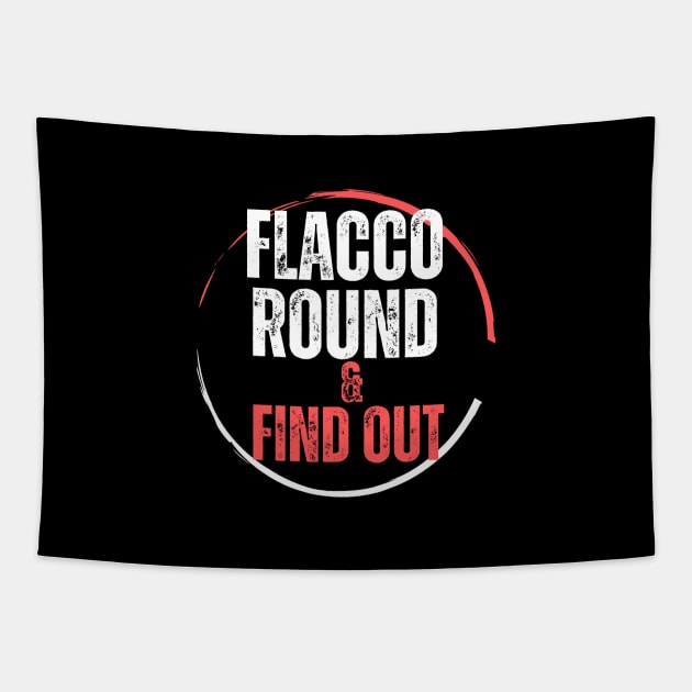 Flacco Round And Find Out Tapestry by Ranawat Shop