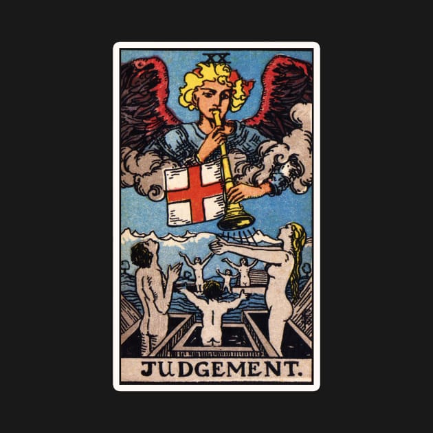 XX. Judgement Tarot Card by wildtribe