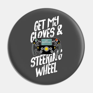 Kimi Raikkonen - Get My Gloves and Steering Wheel Pin