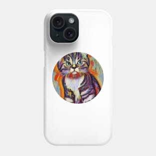 Anxious floppy cat Phone Case