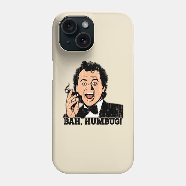 Scrooged (1998) BAH, HAMBUG! Phone Case by nze pen