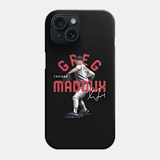 Greg Maddux Chicago Arc Phone Case