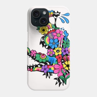 Flower Power Croc Phone Case