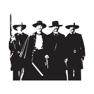 Tombstone Crew - Movies - Doc Holiday - Wyatt Earp - Westerns - USA T-Shirt