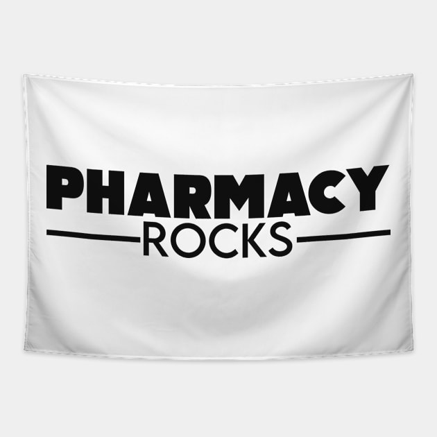 Pharmacy rocks. Gift for specialist Tapestry by NeedsFulfilled