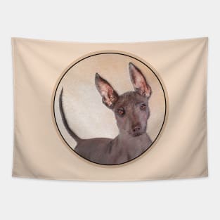 Xoloitzcuintli Painting - Cute Original Dog Art Tapestry