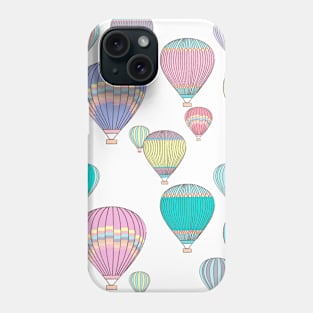 Hot air ballooning view Phone Case