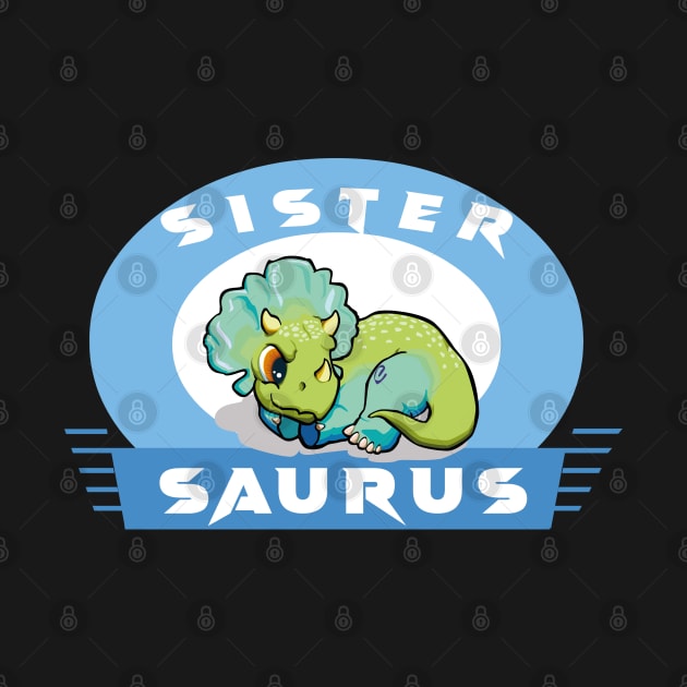 family dinosaur - sister by TOPTshirt