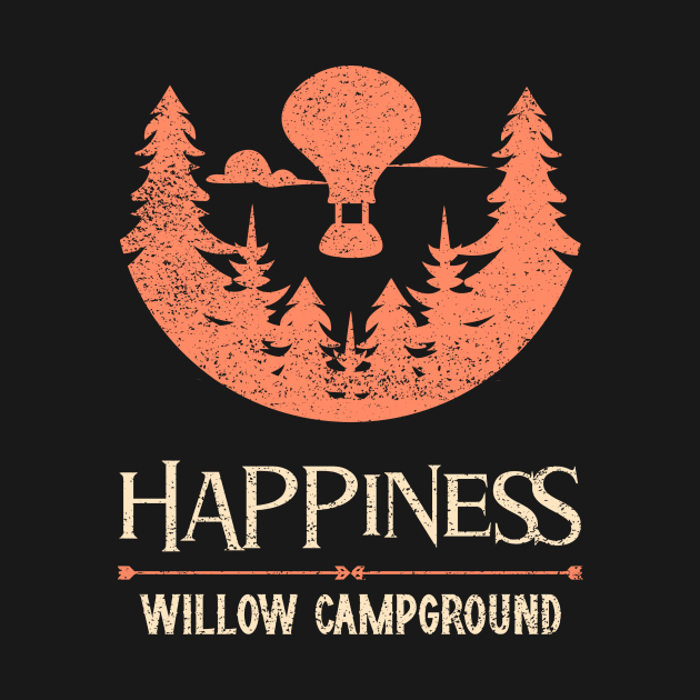 Happiness Willow Campground by Lonely Witch Designs