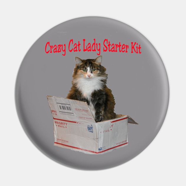 Crazy Cat Lady Starter Kit Pin by EllieMae