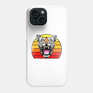 Retro Tiger Print Phone Case