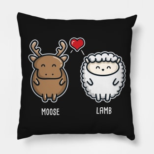 Moose Lamb Pillow