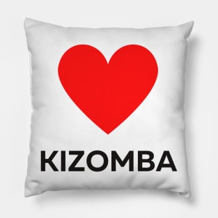 Kizomba Social Dance Design Pillow