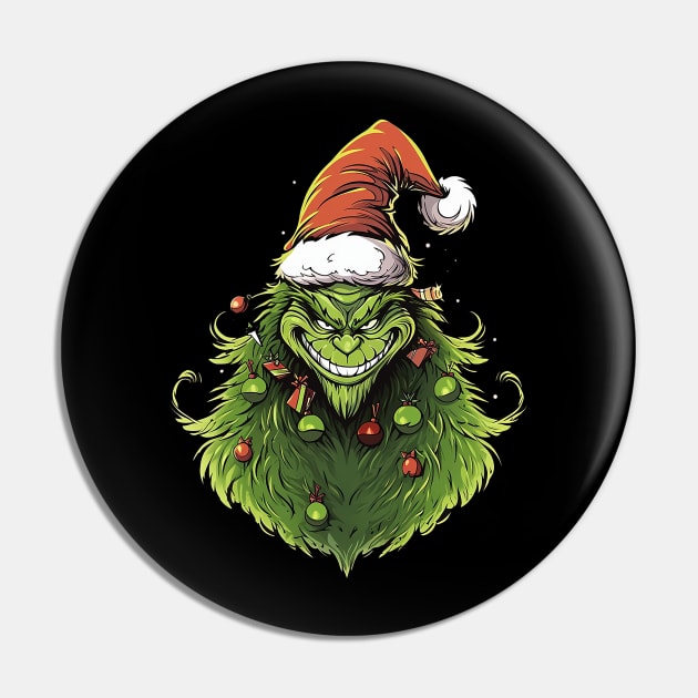 grinch Pin by piratesnow