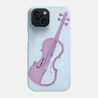 Lavender Violin Phone Case